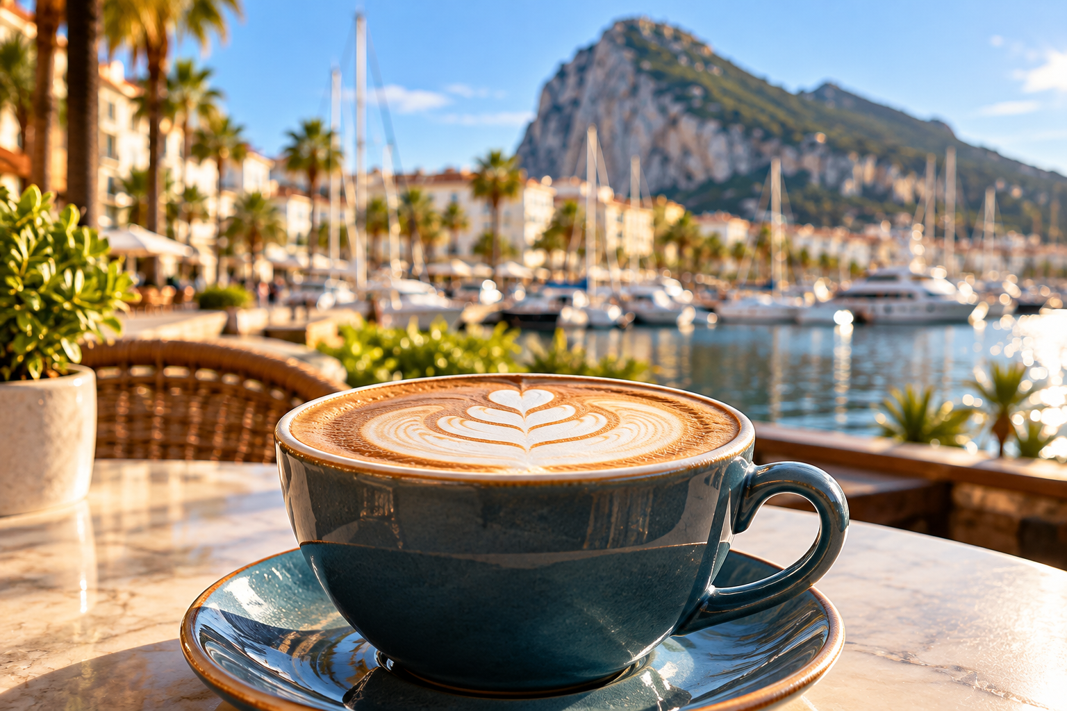 Free coffee with any breakfast